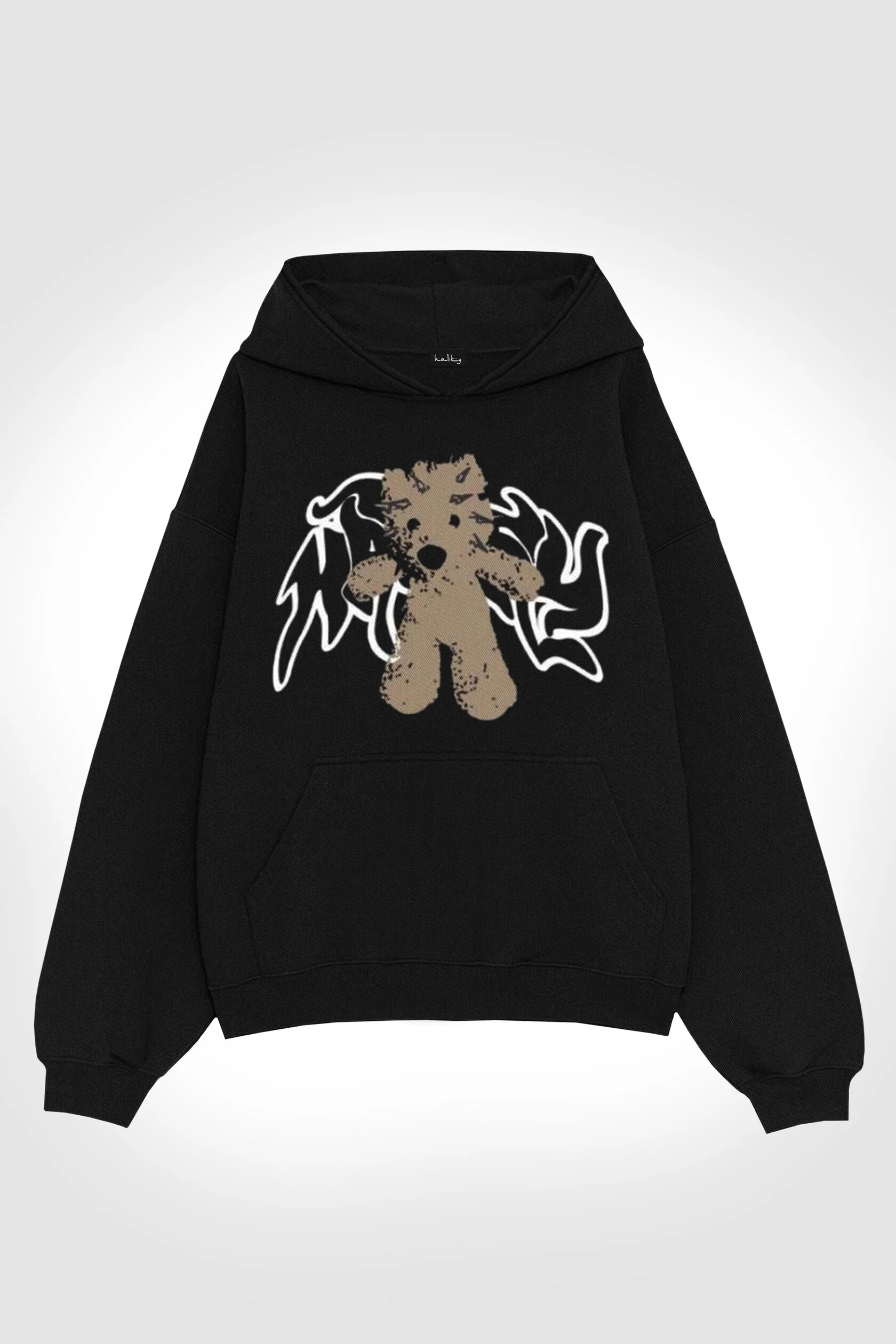 TEDDY HOODIE BLACK