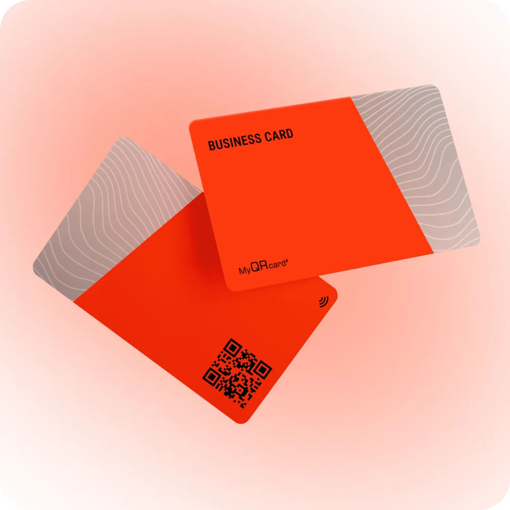 Электронная визитка с QR-кодом MyQRcards