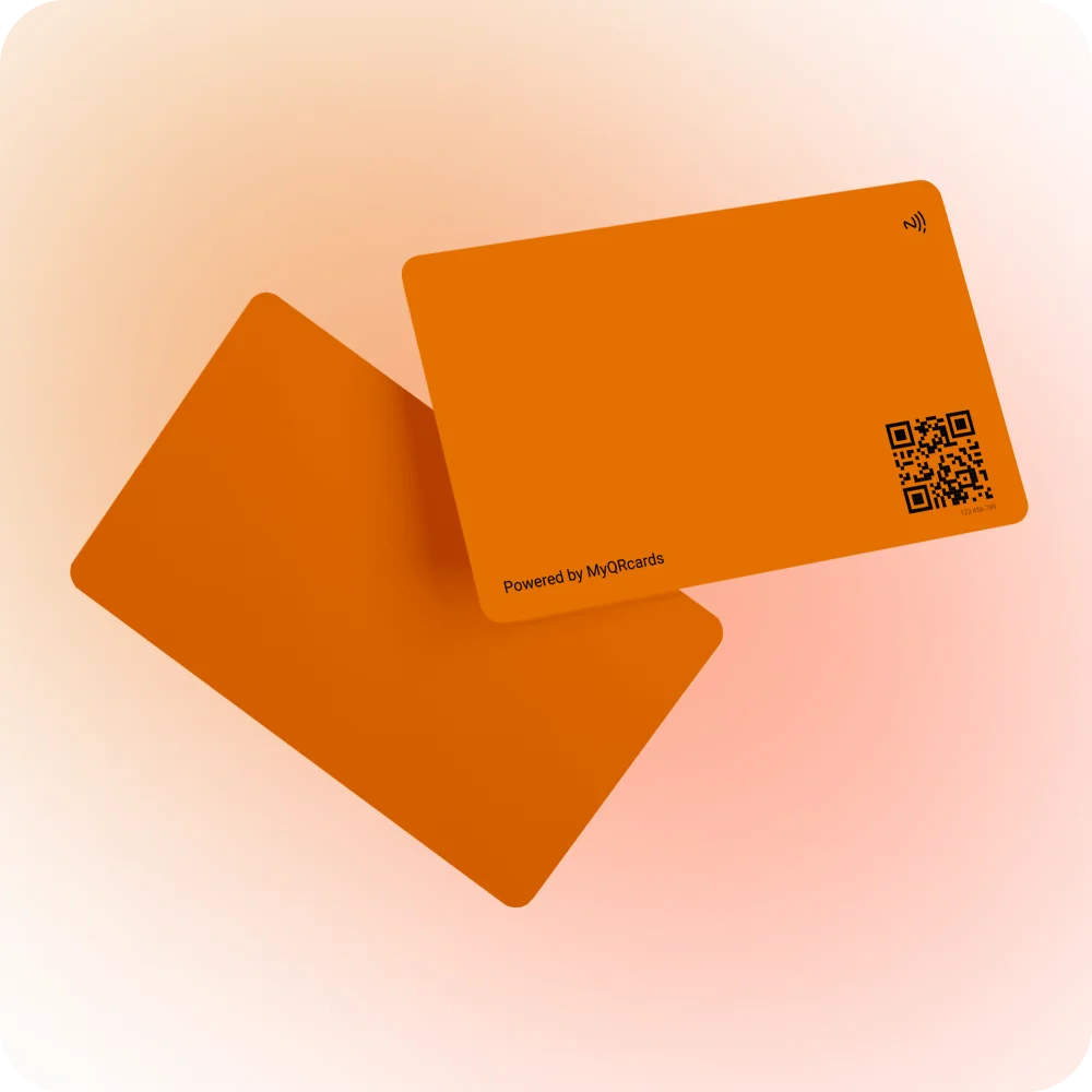 QR-визитка MyQRcards с современным дизайном