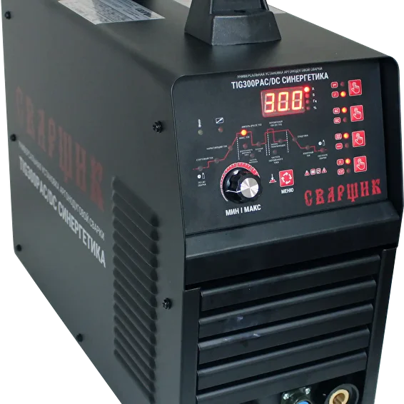 Установка инверторная СВАРЩИК TIG300P AC/DC СИНЕРГЕТИКА (230В) — изображение товара