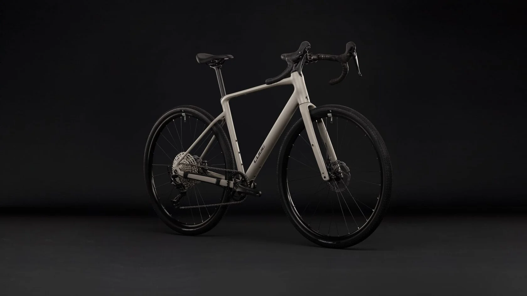 Cube Nuroad EX oatgrey'n'black 2027