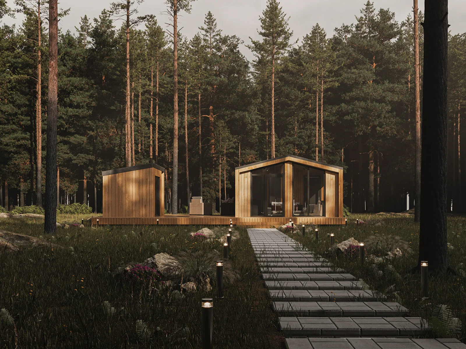 Twin House 1