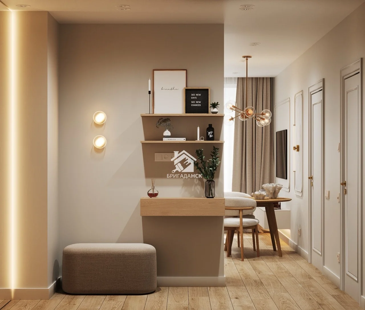 Квартира на Никитина 10 — 48 м²