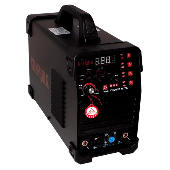 Установка инверторная Сварщик TIG-200P AC/DC СИНЕРГЕТИКА (Педаль управления в подарок) — изображение товара