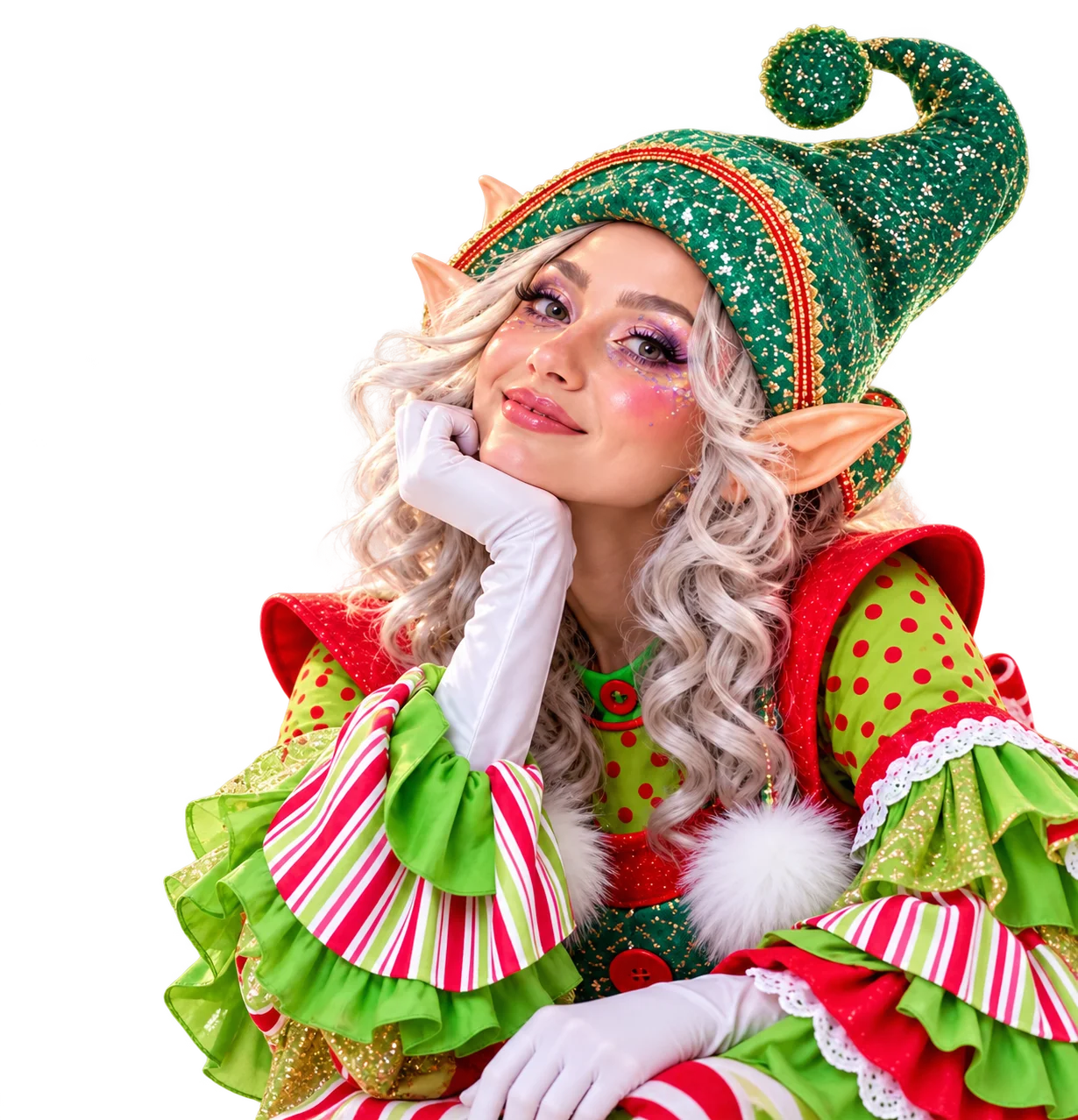 Праздничная эльфийка ArtBuzik