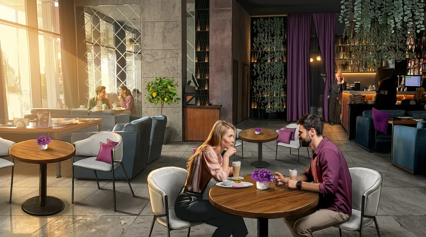 Ресторан — эскиз