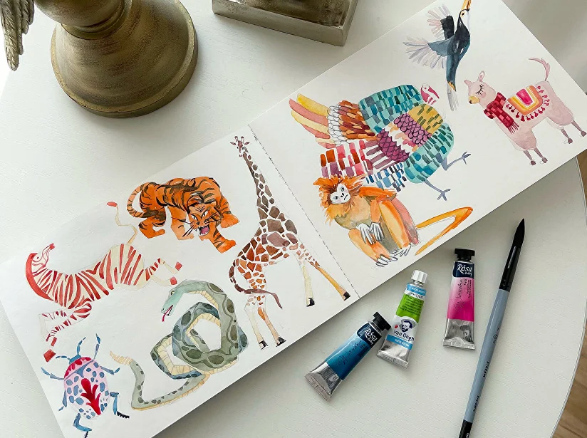 Sketchbook drawings deals