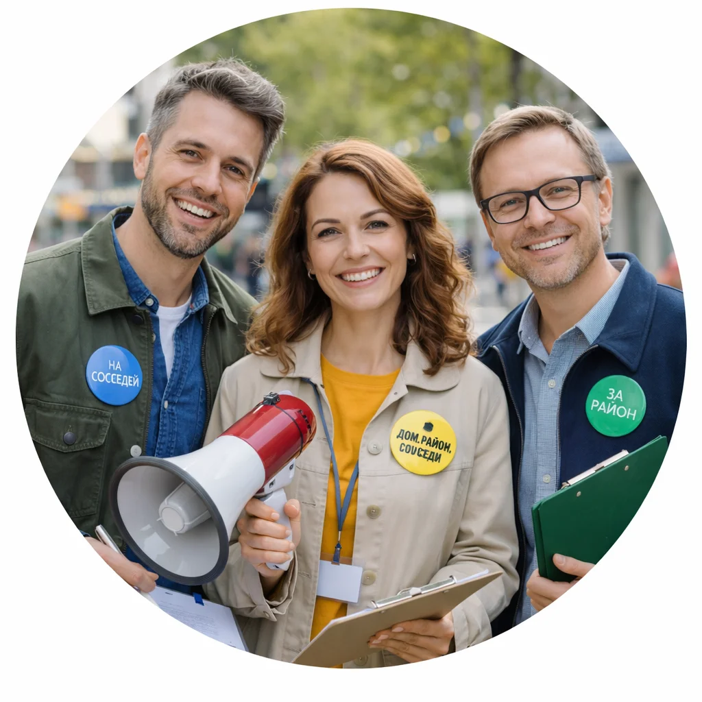 Лидеры локальных сообществ и активные жители