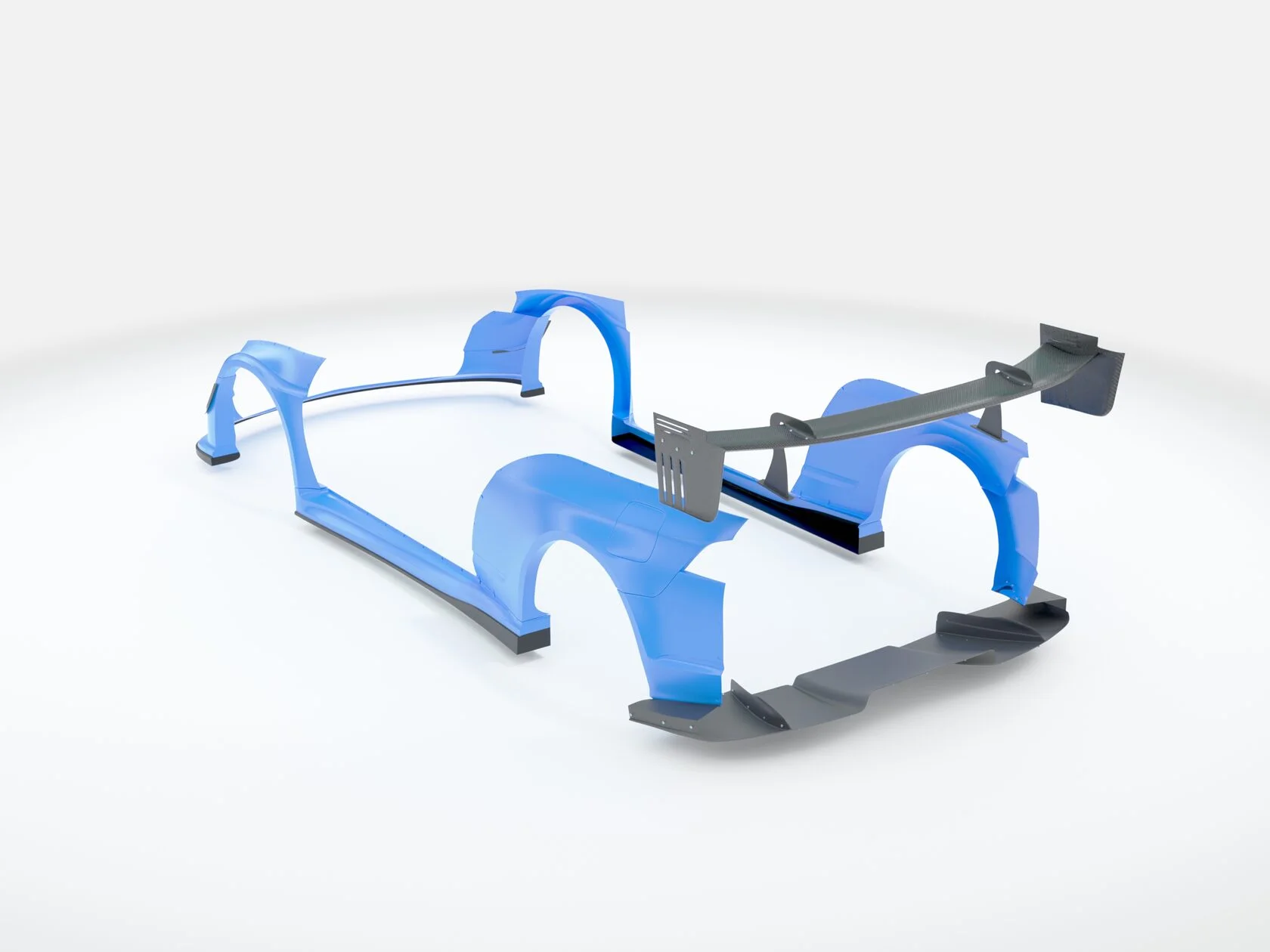 FENDERIST SPEC R Full Set / WIDE BODY KIT HONDA INTEGRA / ACURA RSX  2001-2004