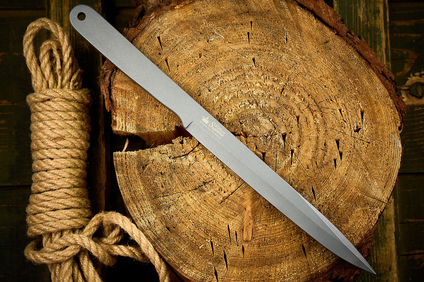 Kizlyar Supreme GVOZD' throwing knife
