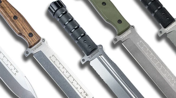 Kizlyar Supreme survival knives and machetes