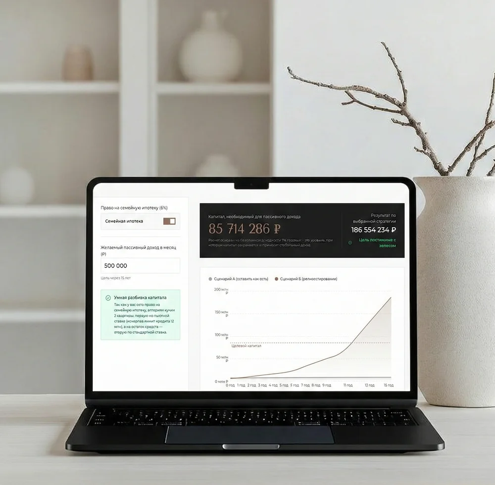 Калькулятор на ноутбуке