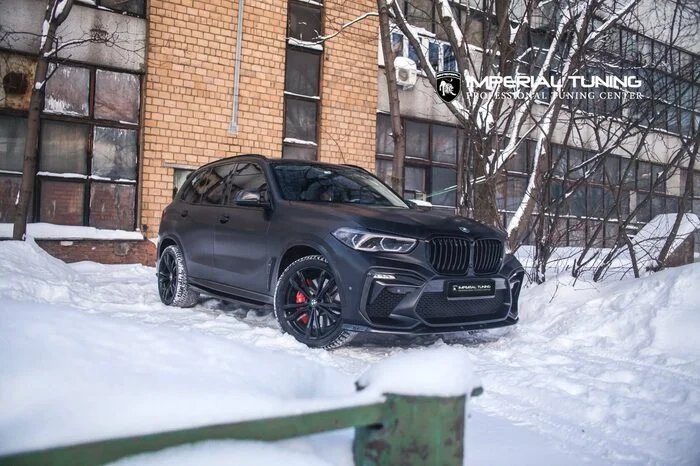 BMW X5 G05 Imperial Conrad II Black Mat — Полный карбоновый обвес Imperial Conrad II