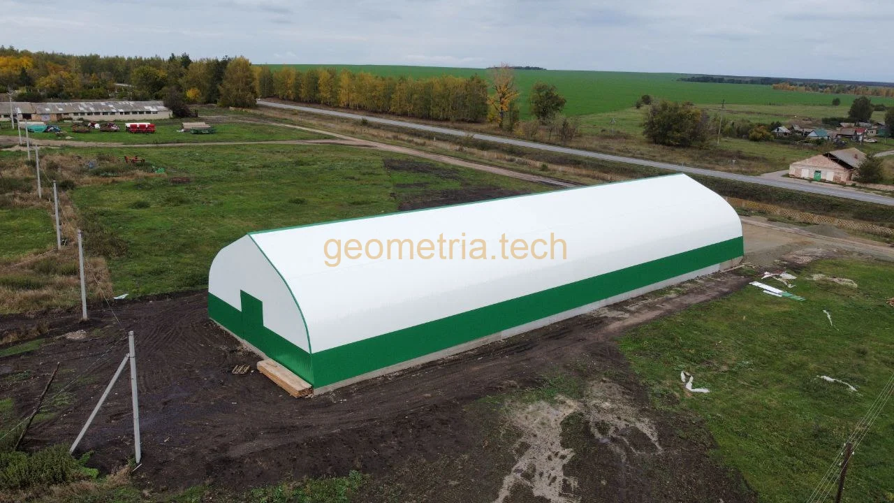 Каркасный ангар