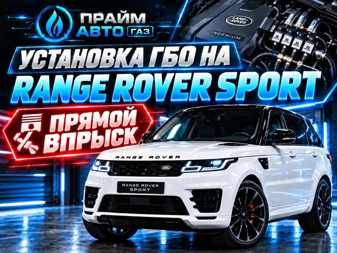 Установка ГБО на Land Rover Range Rover Sport
