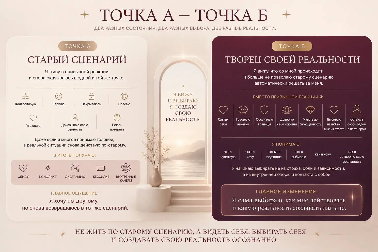 Точка А — Точка Б