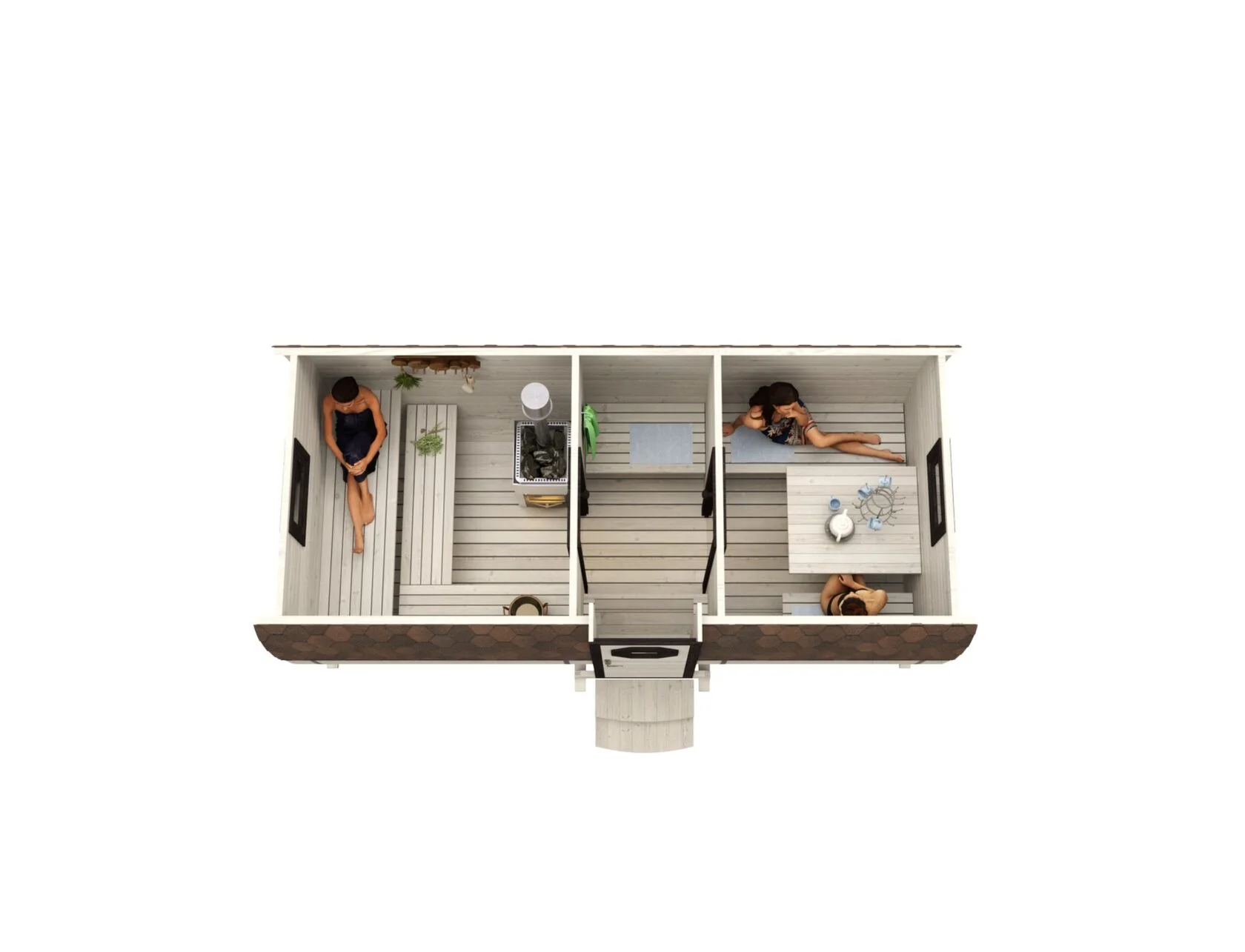 Квадро-баня Оптим