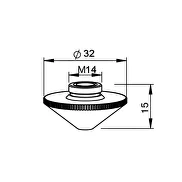 Сопла конусные