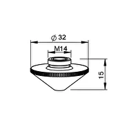 Сопла конусные