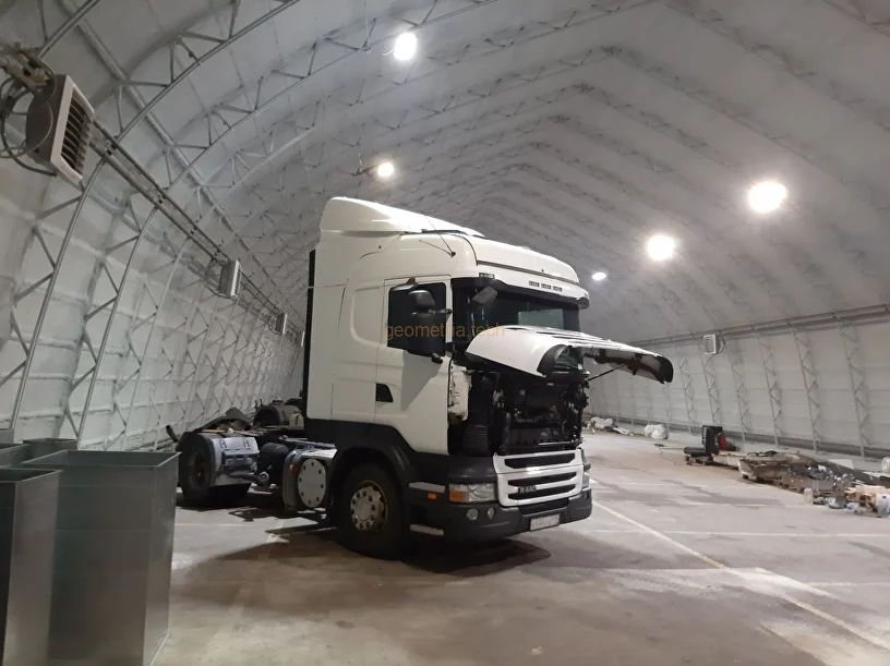 Каркасный ангар