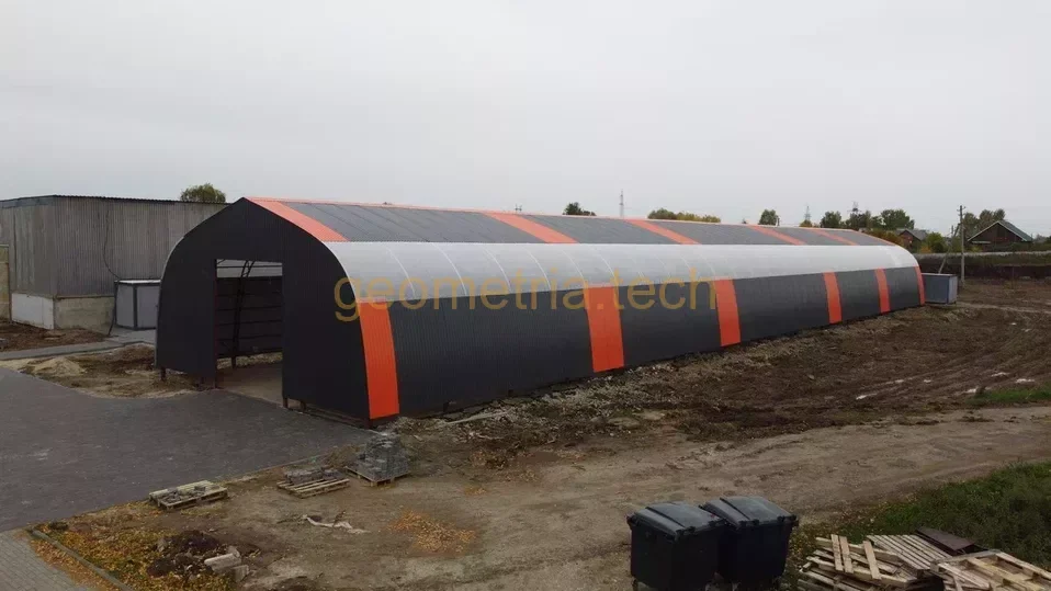 Каркасный ангар