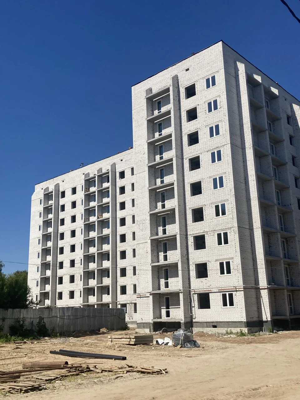 Заливка фундамента