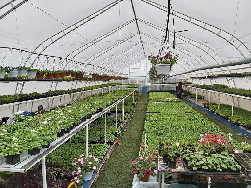 Каркасный ангар