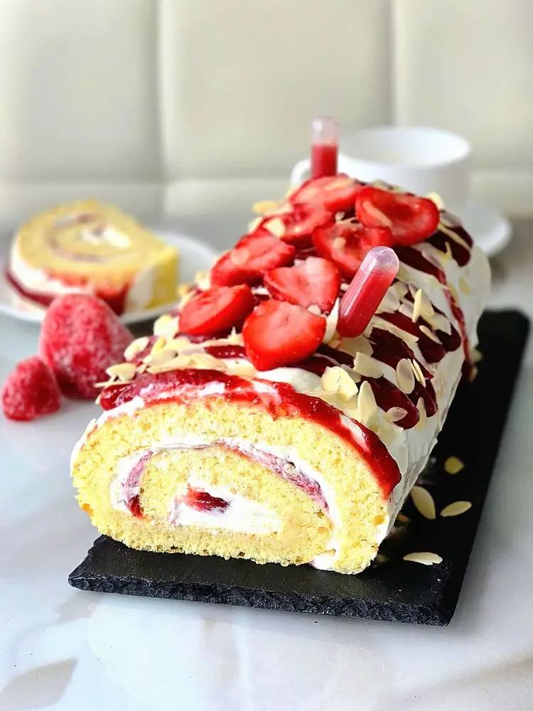 Рулет и кекс от Юлии