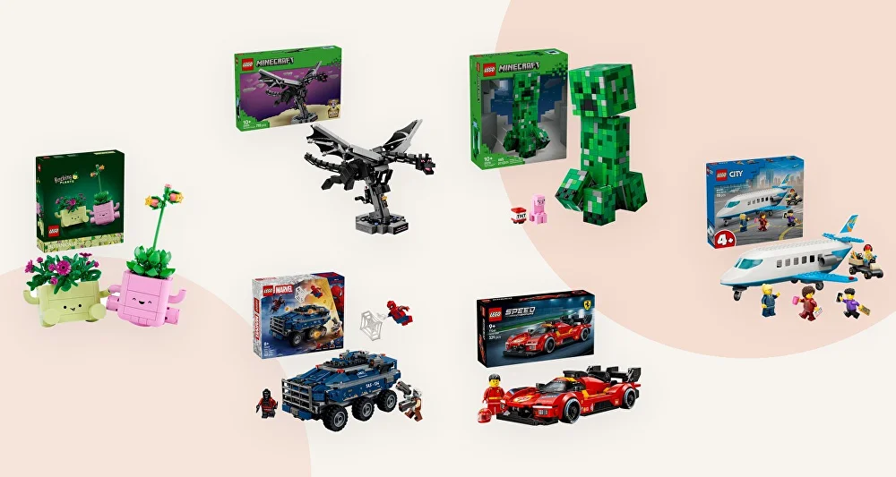 Наборы LEGO из новой партии