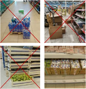 Товар и&nbsp;коробки на&nbsp;паллете