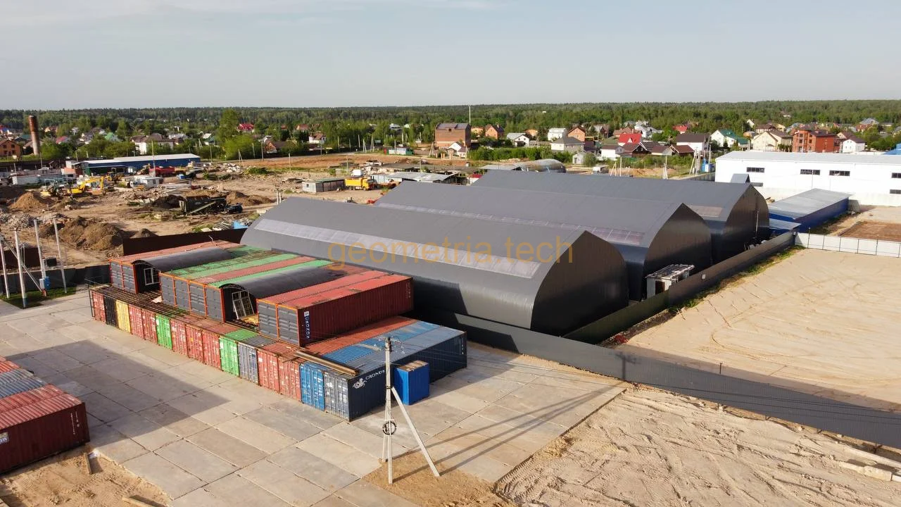 Каркасный ангар