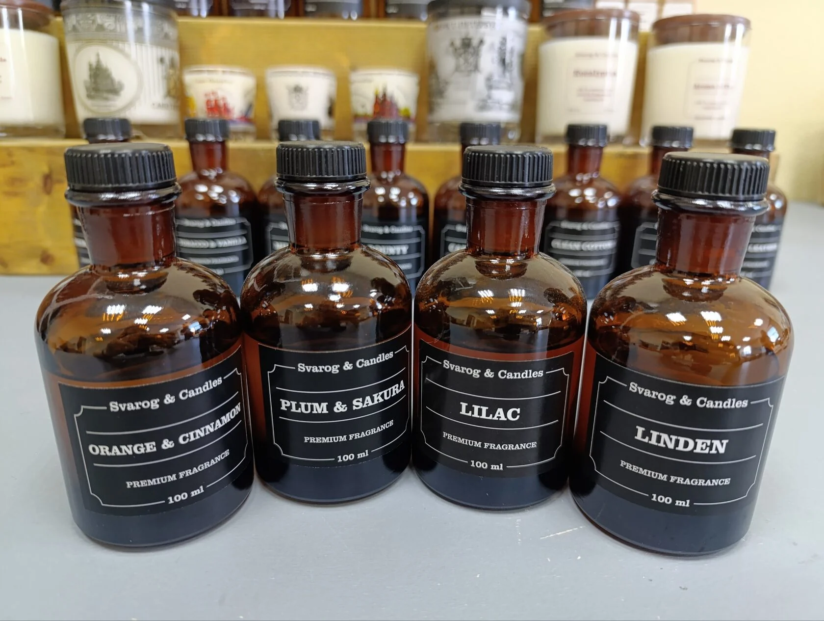 Ручное производство ароматической продукции Svarog & Candles