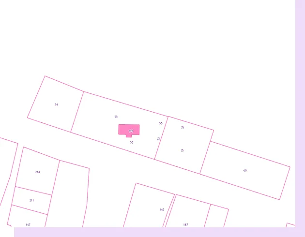 Схема участка на карте