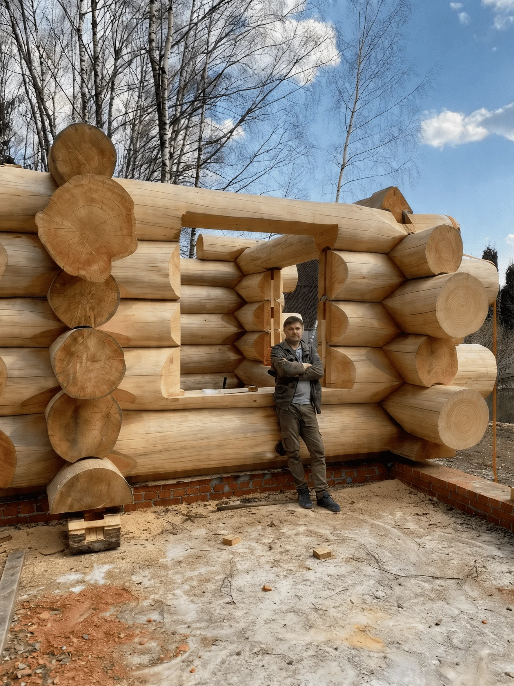 Производство Log Wood