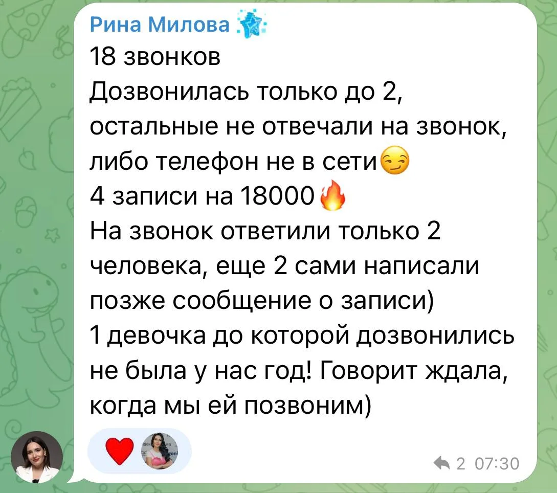 Отчёт Рины