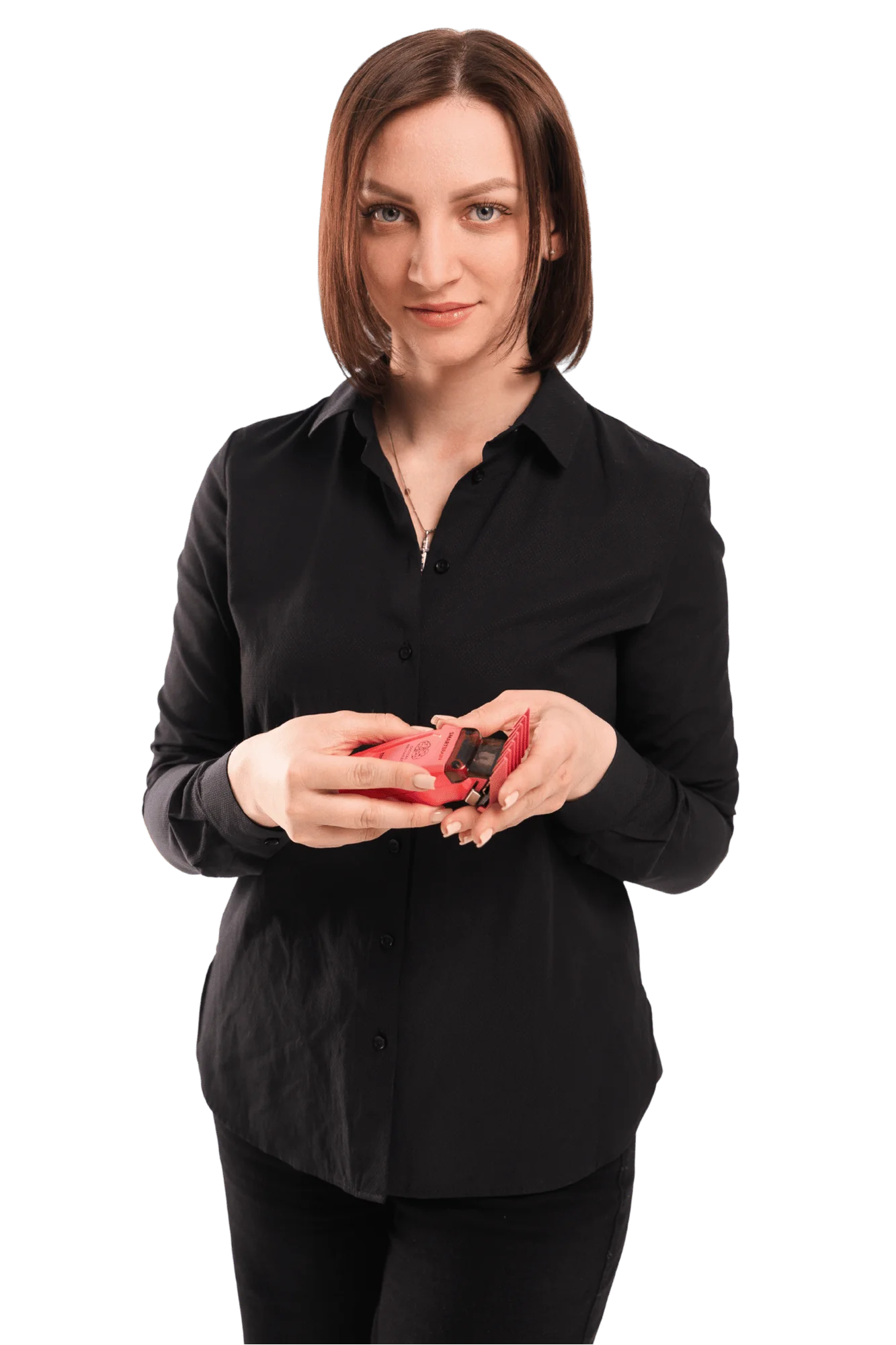 Екатерина Очеретова, мастер, барбер мужской парикмахерской на Ленина 74