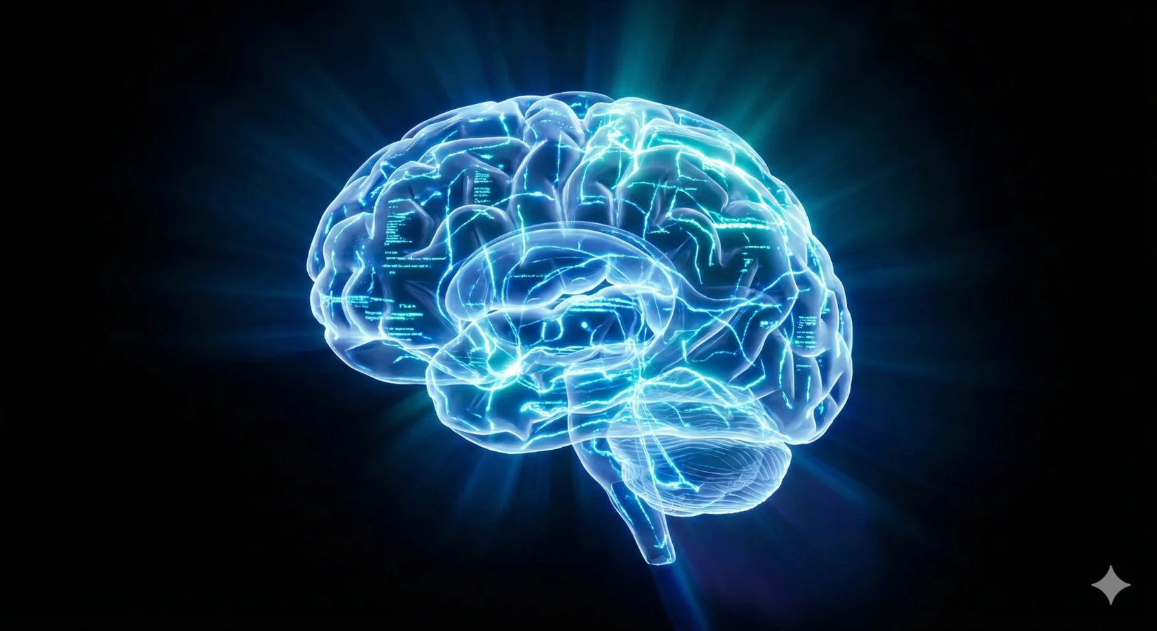 AI Brain Illustration