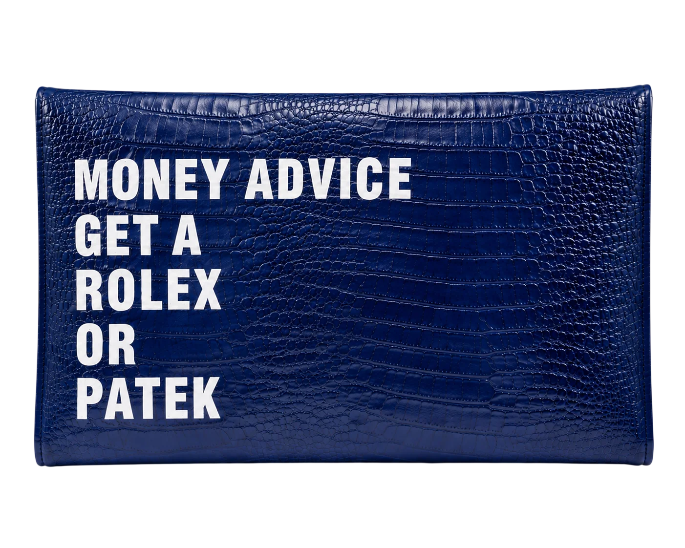 Клатч BOSSMODE — Money advice: get a Rolex or Patek