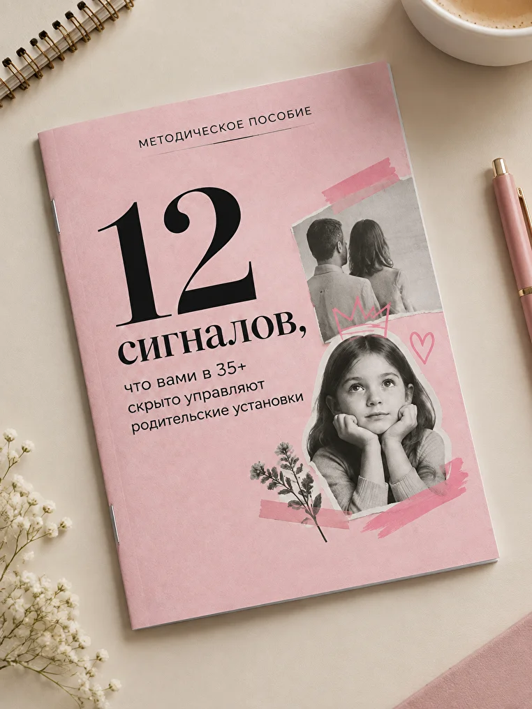 Методичка «10 сигналов, что вами в 35+ скрыто управляют родительские установки»