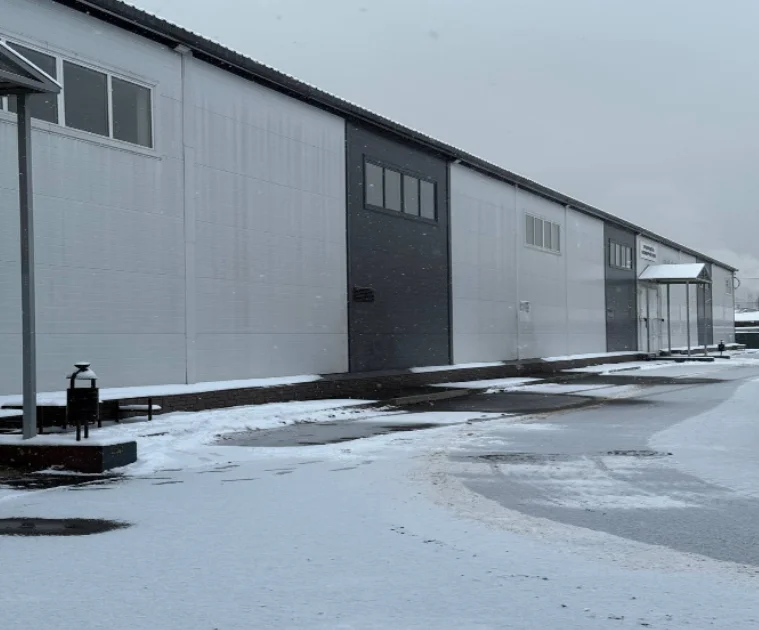 Строительство теплого производственного ангара 24х84