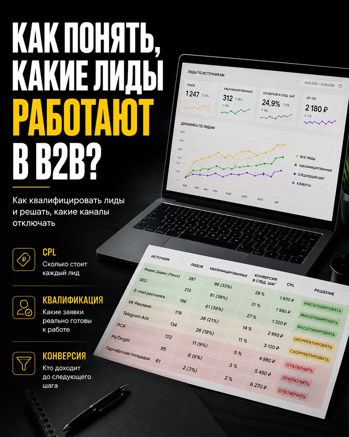 Как понять, какие лиды работают в B2B