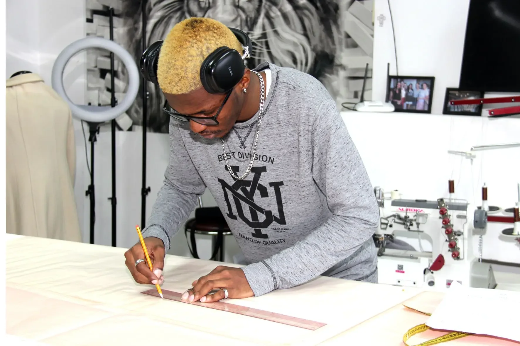 Участники проекта Таврида Модная на занятии