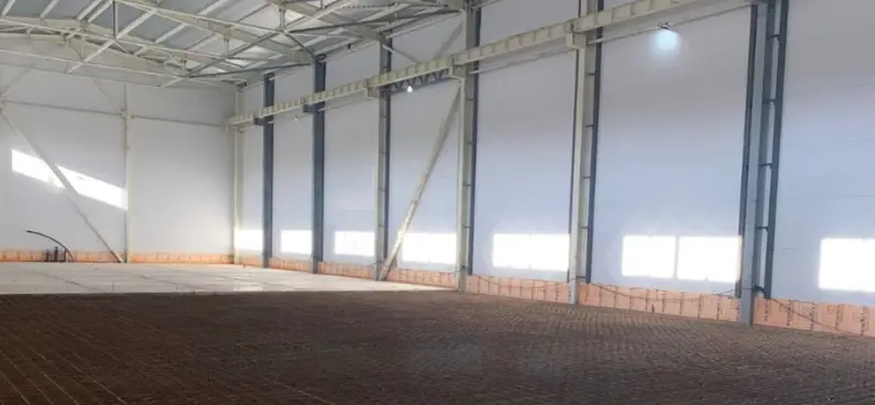 Прогрев помещения тепловыми пушками перед бетонированием