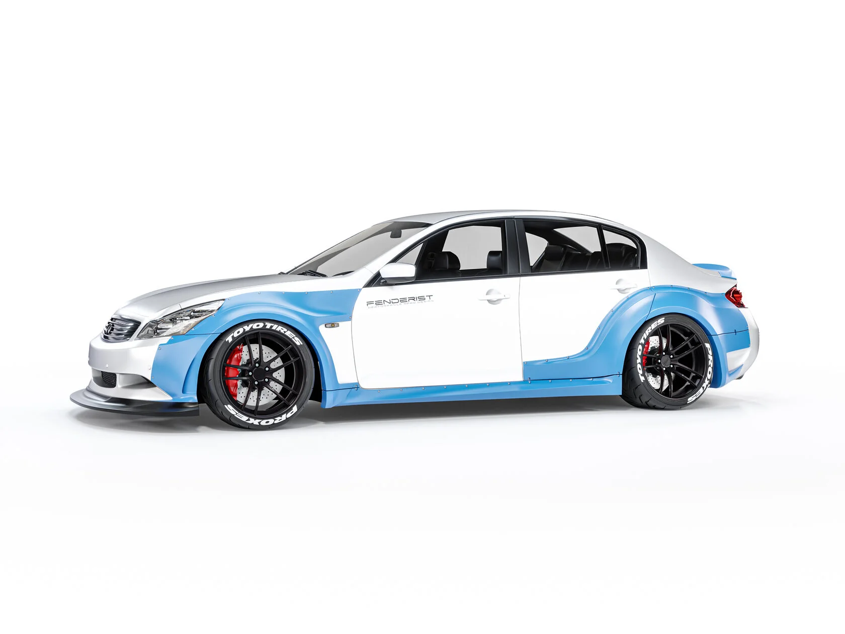 FENDERIST SPEC S Full Set / WIDE BODY KIT INFINITI G37 FENDERIST SPEC S Full Set / WIDE BODY KIT INFINITI G37