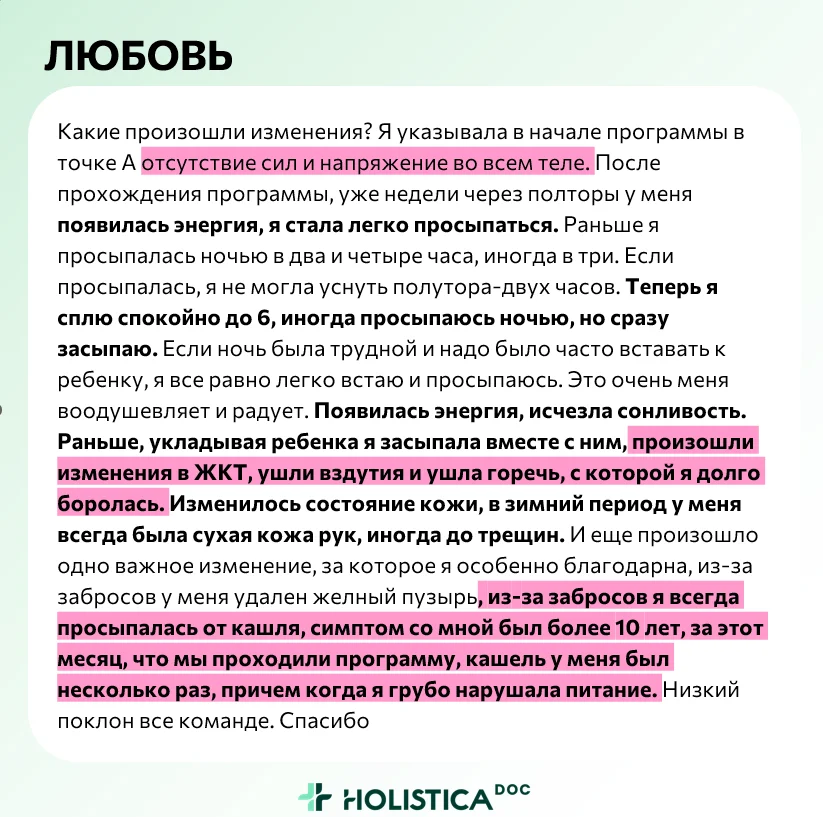 Отзыв Лишний вес