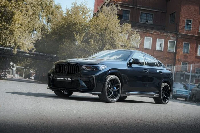 BMW X6 G06 Imperial Carbon black metallic III — Полный карбоновый обвес Imperial