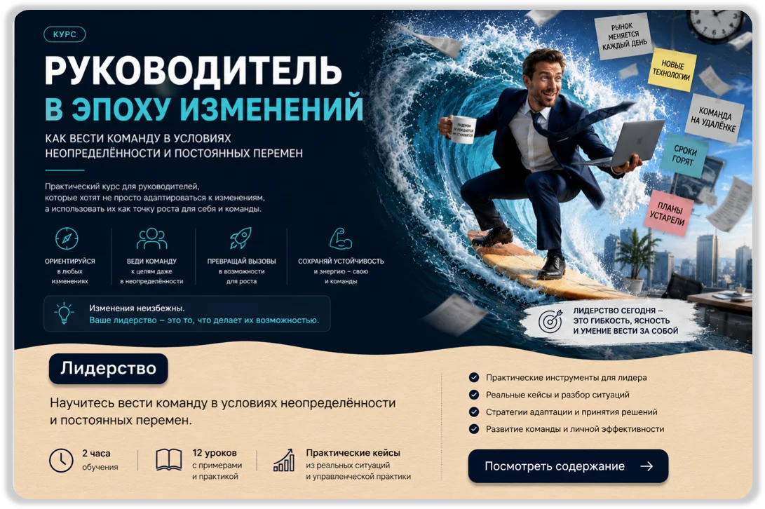 Пример корпоративного курса