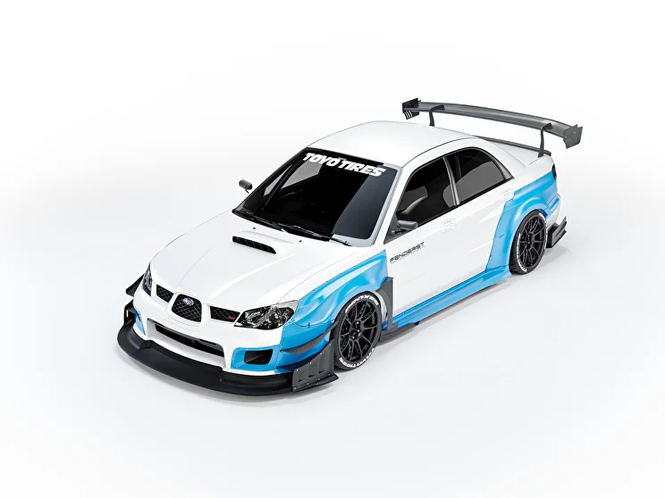 FENDERIST SPEC R Full Set ver 2.0 / WIDE BODY KIT SUBARU