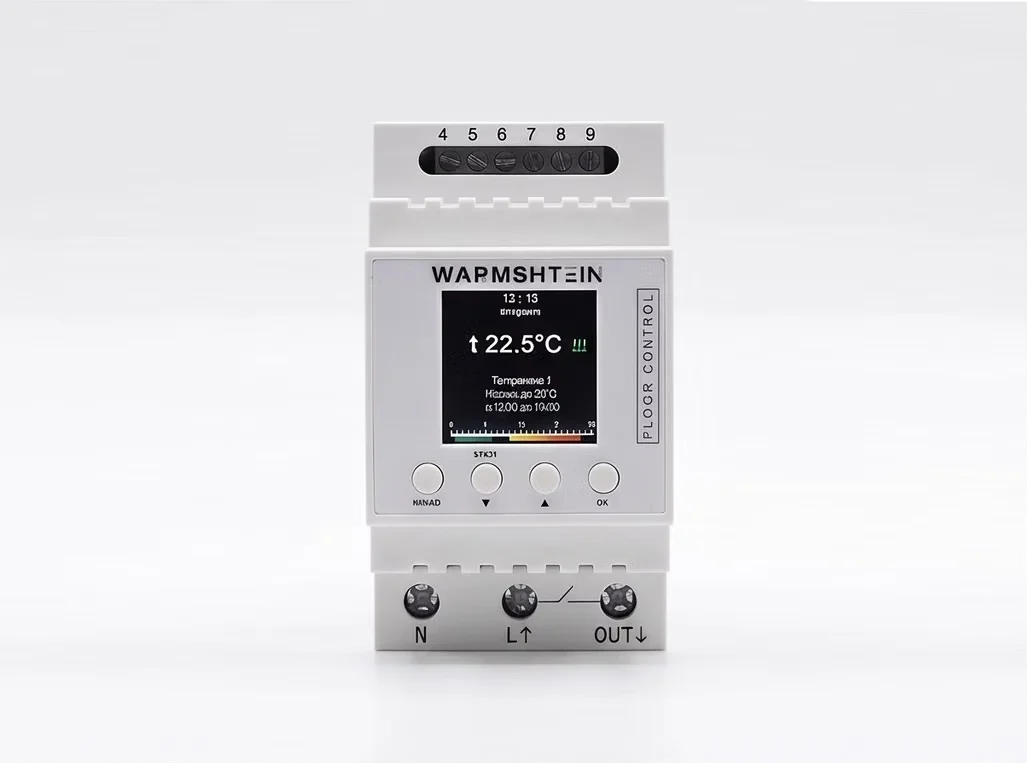 Warmshtein Floor Control 32A вид спереди