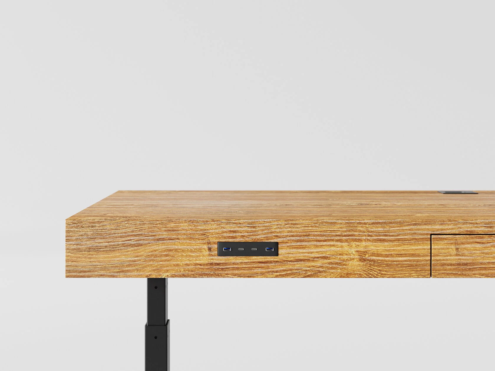 Smart Desk Medium — общий вид на белом фоне